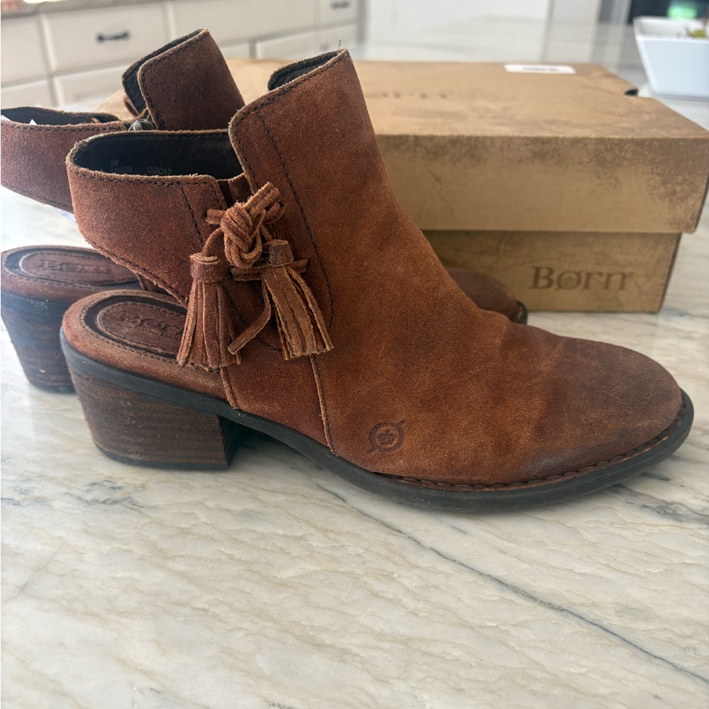 Born backstrap shoes